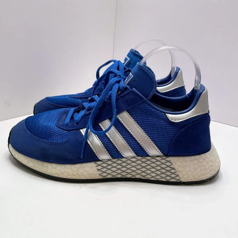 Adidas Marathon 5923 Collegiate Royal Blue & Silver Sneaker Shoes G26782 Size: 7